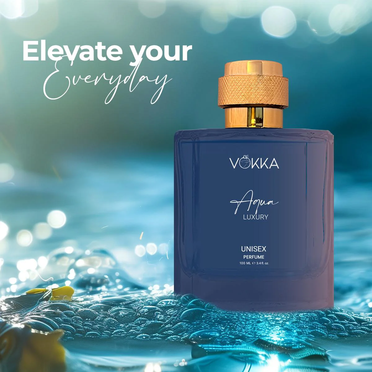 VOKKA Aqua 100 ml Unisex Luxury Long Lasting Aqua Perfume For Men And Women - Image 5