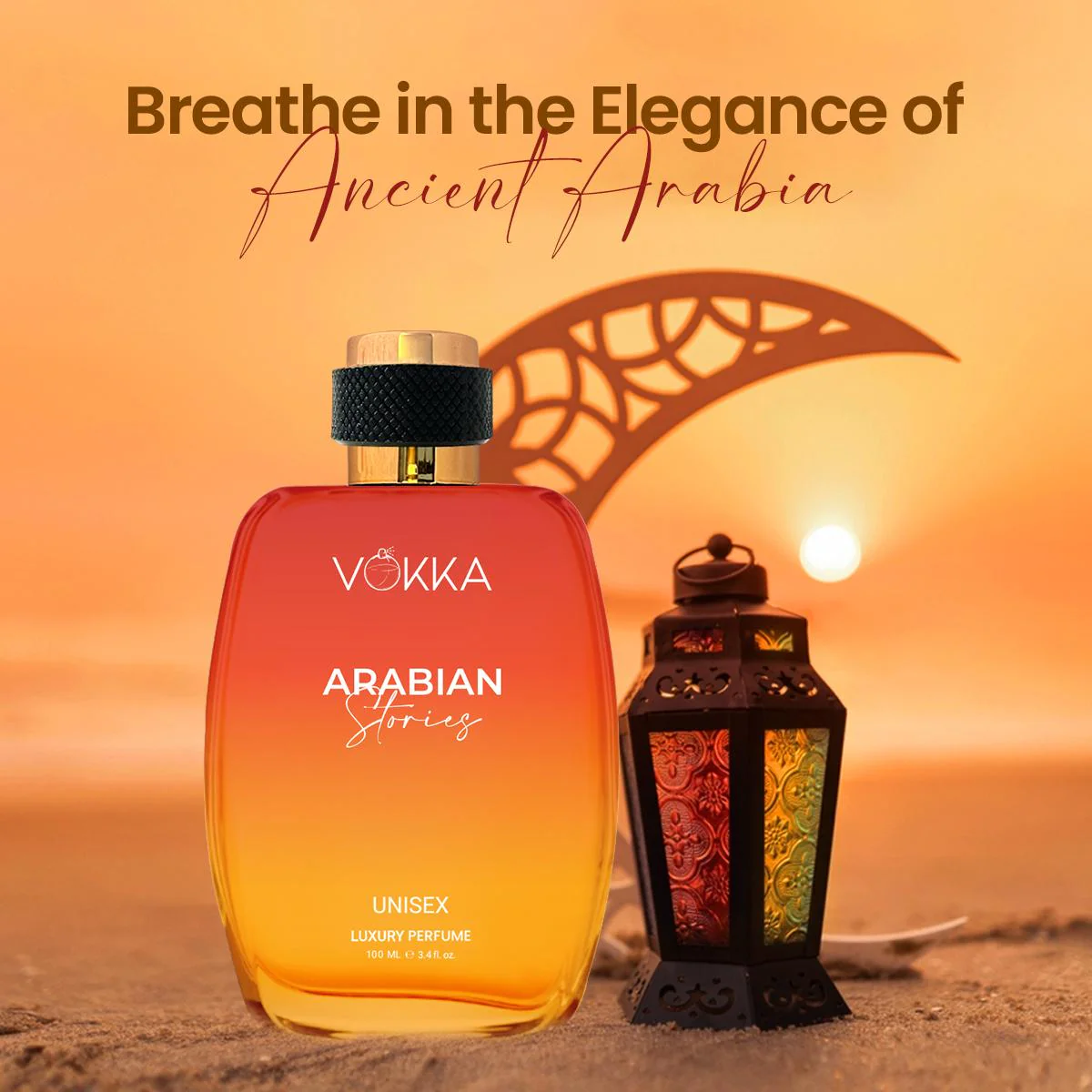 Vokka Arabian Stories 100ml Unisex Perfume - Image 3