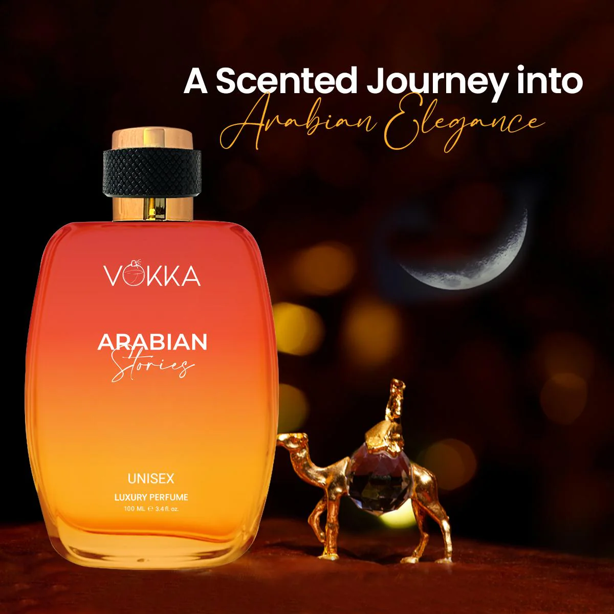 Vokka Arabian Stories 100ml Unisex Perfume - Image 5