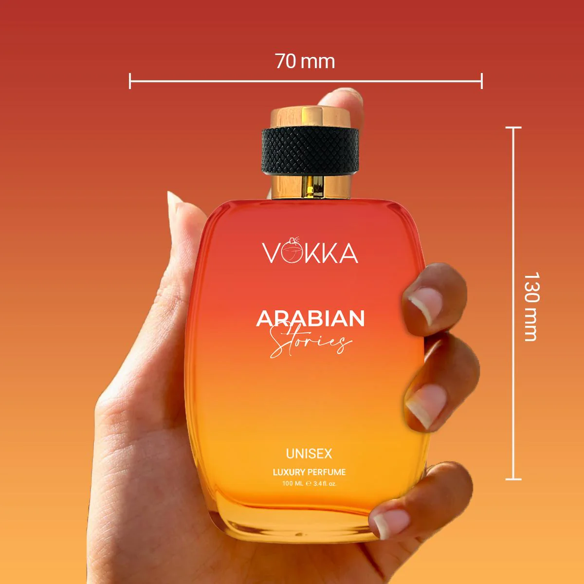 Vokka Arabian Stories 100ml Unisex Perfume - Image 8