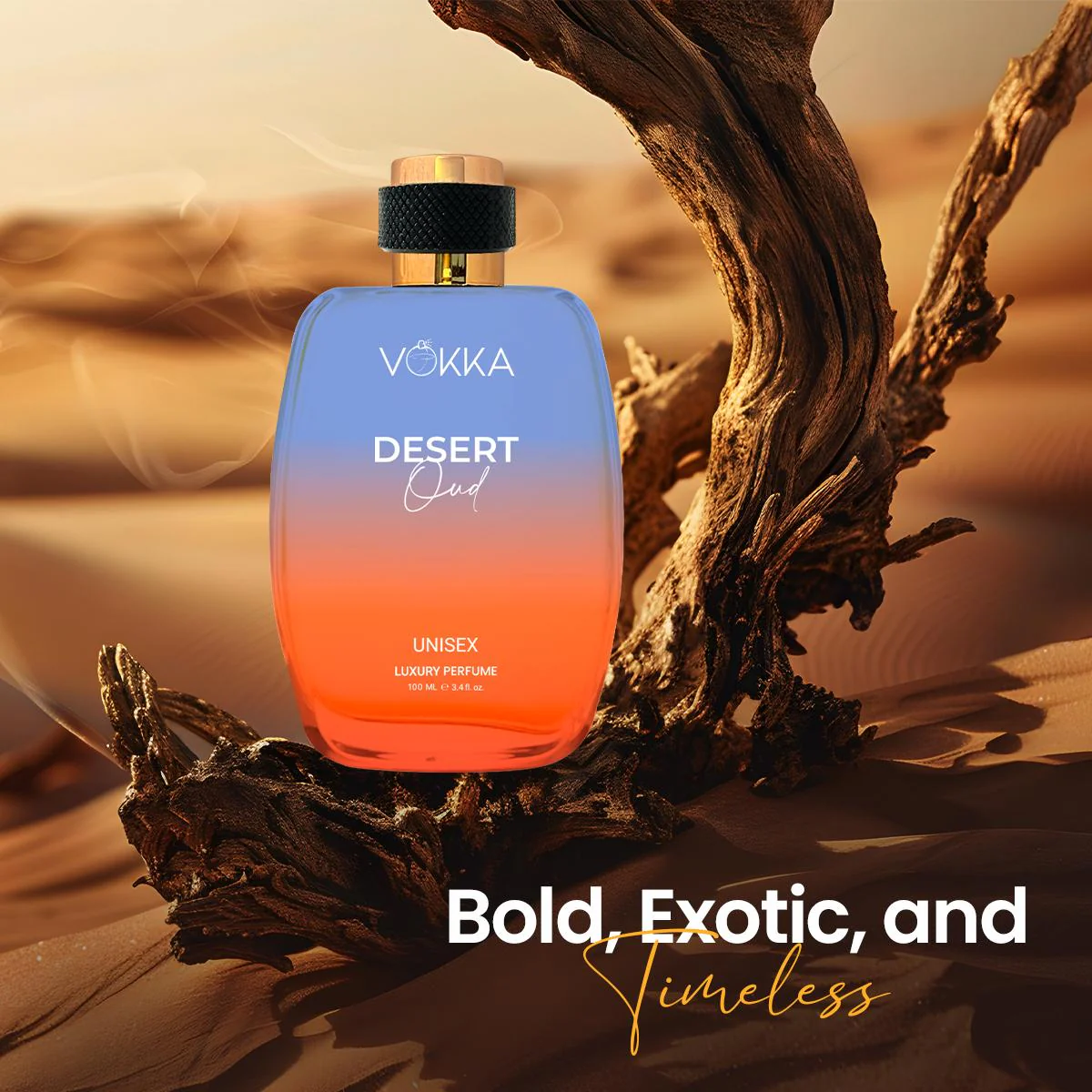 Vokka Desert Oud 100ml Unisex Perfume - Image 7