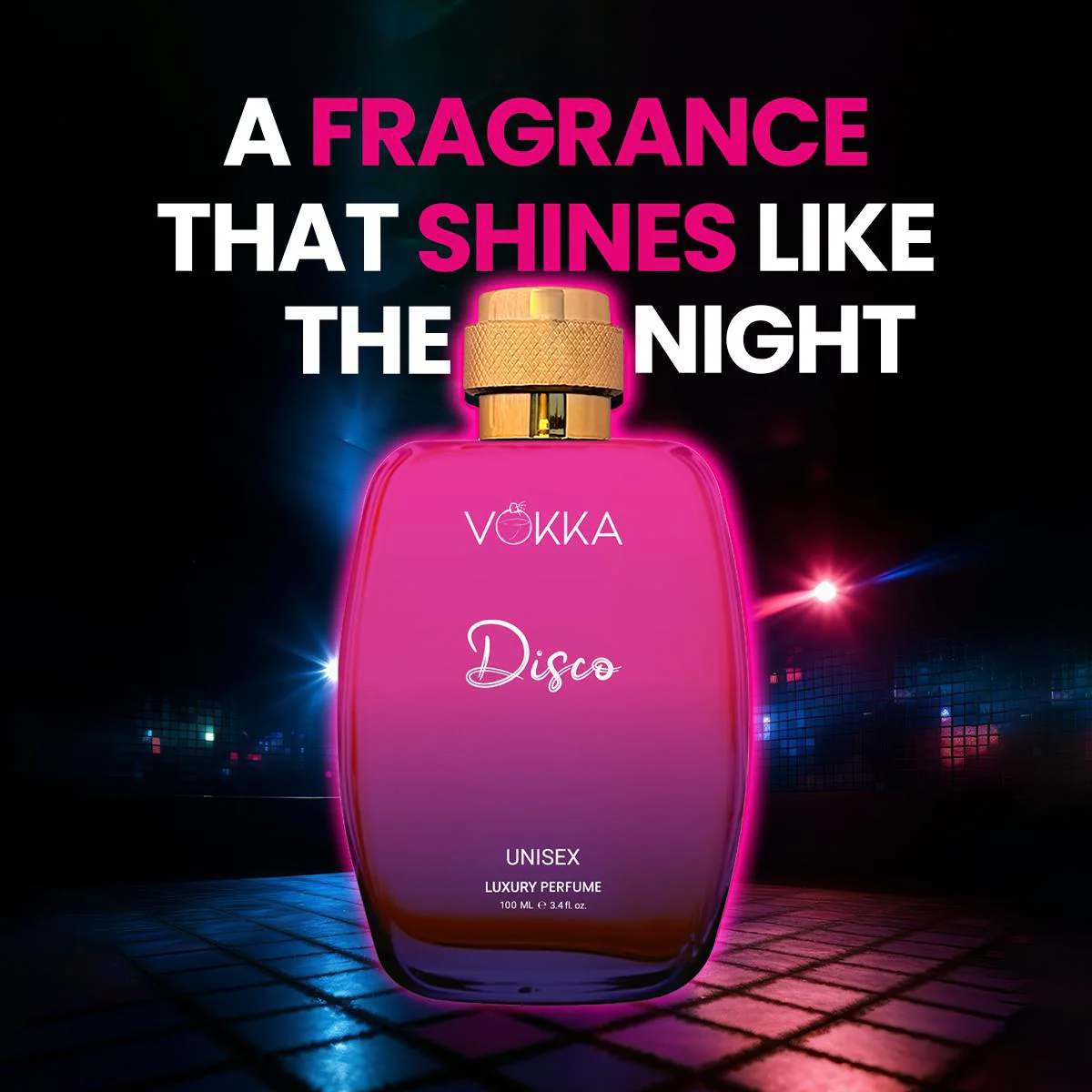 Vokka Disco 100ml Unisex Perfume - Image 3