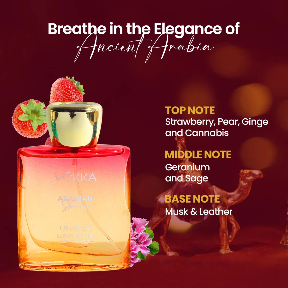 Vokka Gift of Love 150ml - 3 x 50ml Luxury Unisex Perfume Gift Set - Image 7