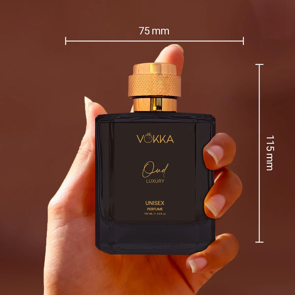 VOKKA Oud 100 ml | Unisex Luxury Long Lasting Smokey Perfume For Men And Women - Image 8