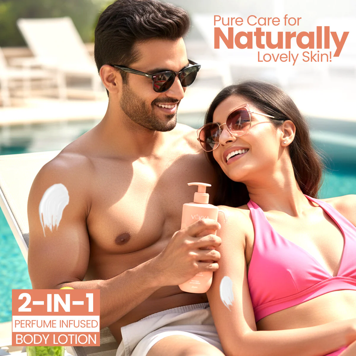 Vokka Ritual Perfume Body Lotion 250ml | Warm Vanilla Gourmand Fragrance - Image 3