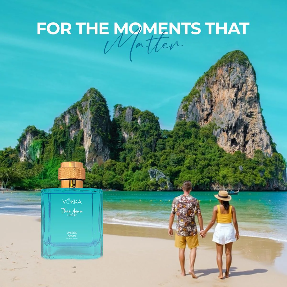 VOKKA Thai Aqua 100 ml Unisex Luxury Long Lasting Aqua Perfume For Men And Women - Image 4