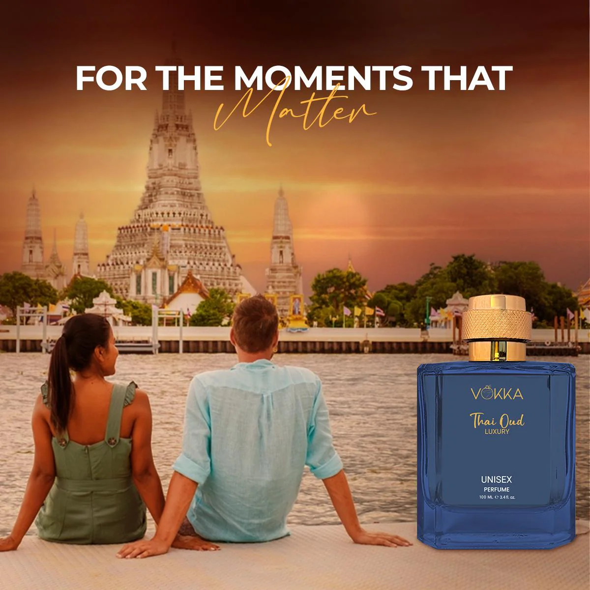VOKKA Thai Oud 100 ml Unisex Luxury Long Lasting Woody Perfume For Men And Women - Image 4