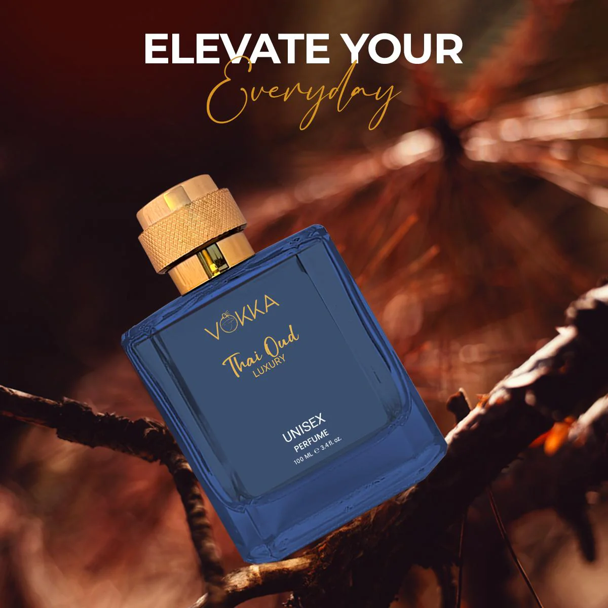 VOKKA Thai Oud 100 ml Unisex Luxury Long Lasting Woody Perfume For Men And Women - Image 6