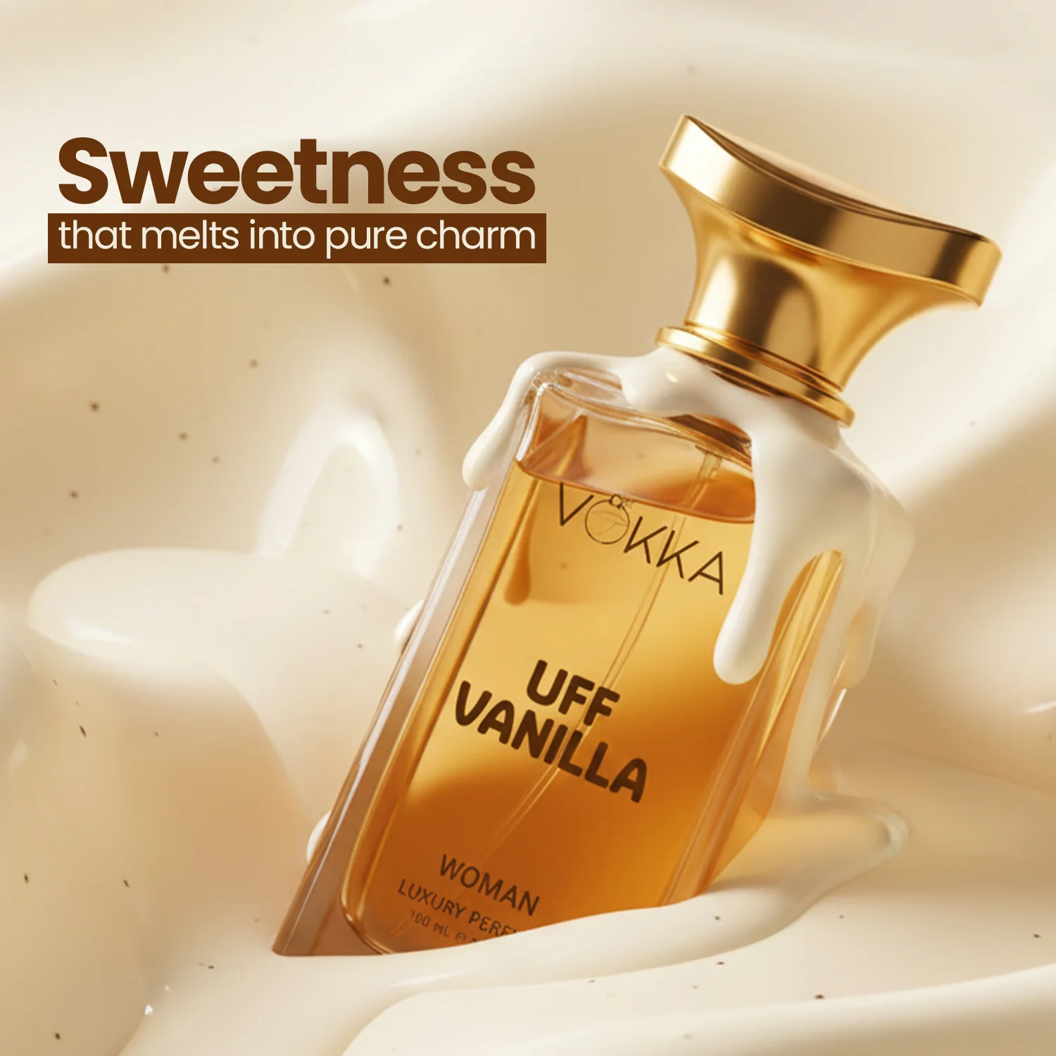 Vokka Uff Vanilla For Woman 100ml Perfume - Image 5